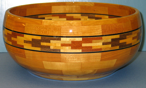 Moving On - Segmented Bowl Moving On - Segmented Bowl
