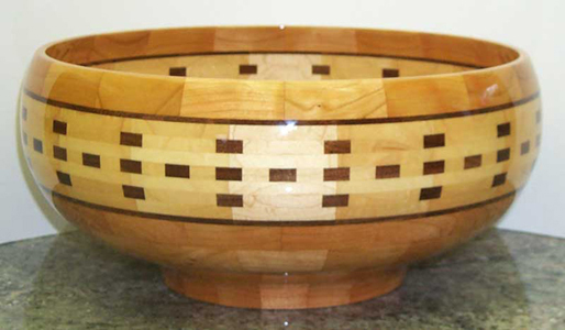 Delft II - Large Segmented Bowl Delft II - Large Segmented Bowl
