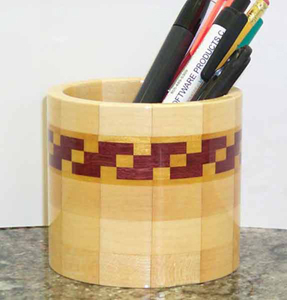 Segmented Pen/Pencil Holder Segmented Pen/Pencil Holder